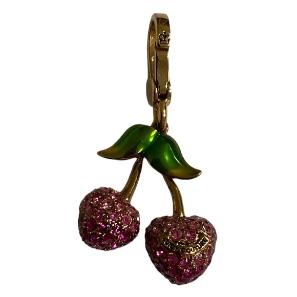 Juicy Couture Jewelry - Juicy Couture Pave Cherries Charm